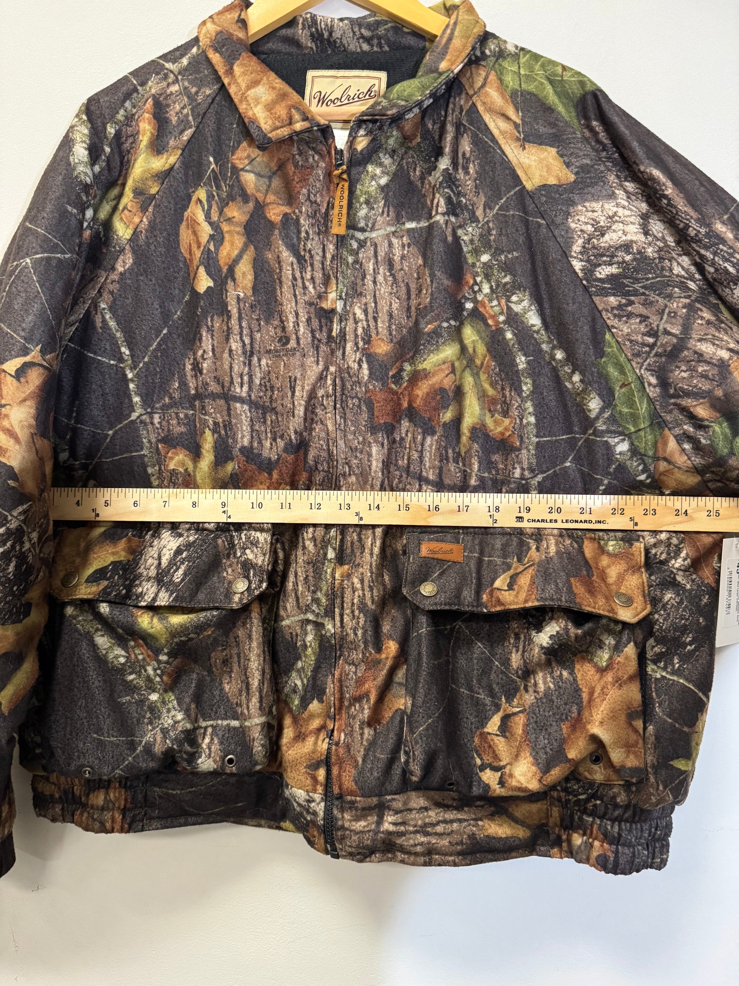 Camo Jacket Woolrich Dark Size Large Vintage