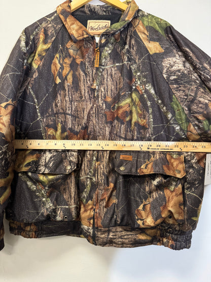 Camo Jacket Woolrich Dark Size Large Vintage