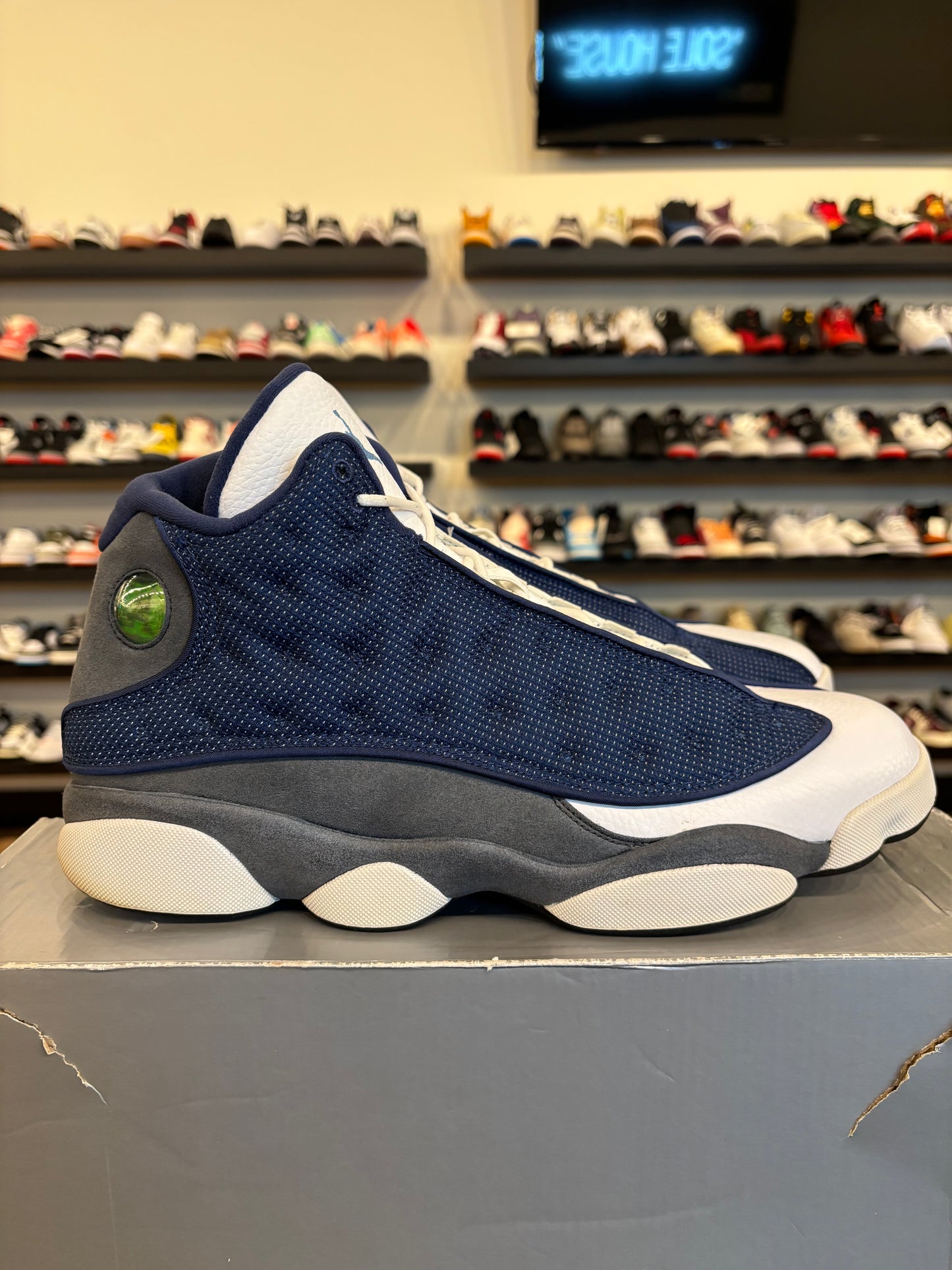 Jordan 13 Blue Flint Size 13 Pre-Owned