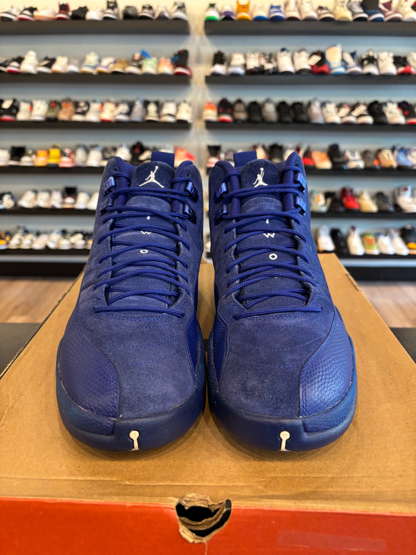 Jordan 12 Blue Suede Size 10.5 Pre-Owned