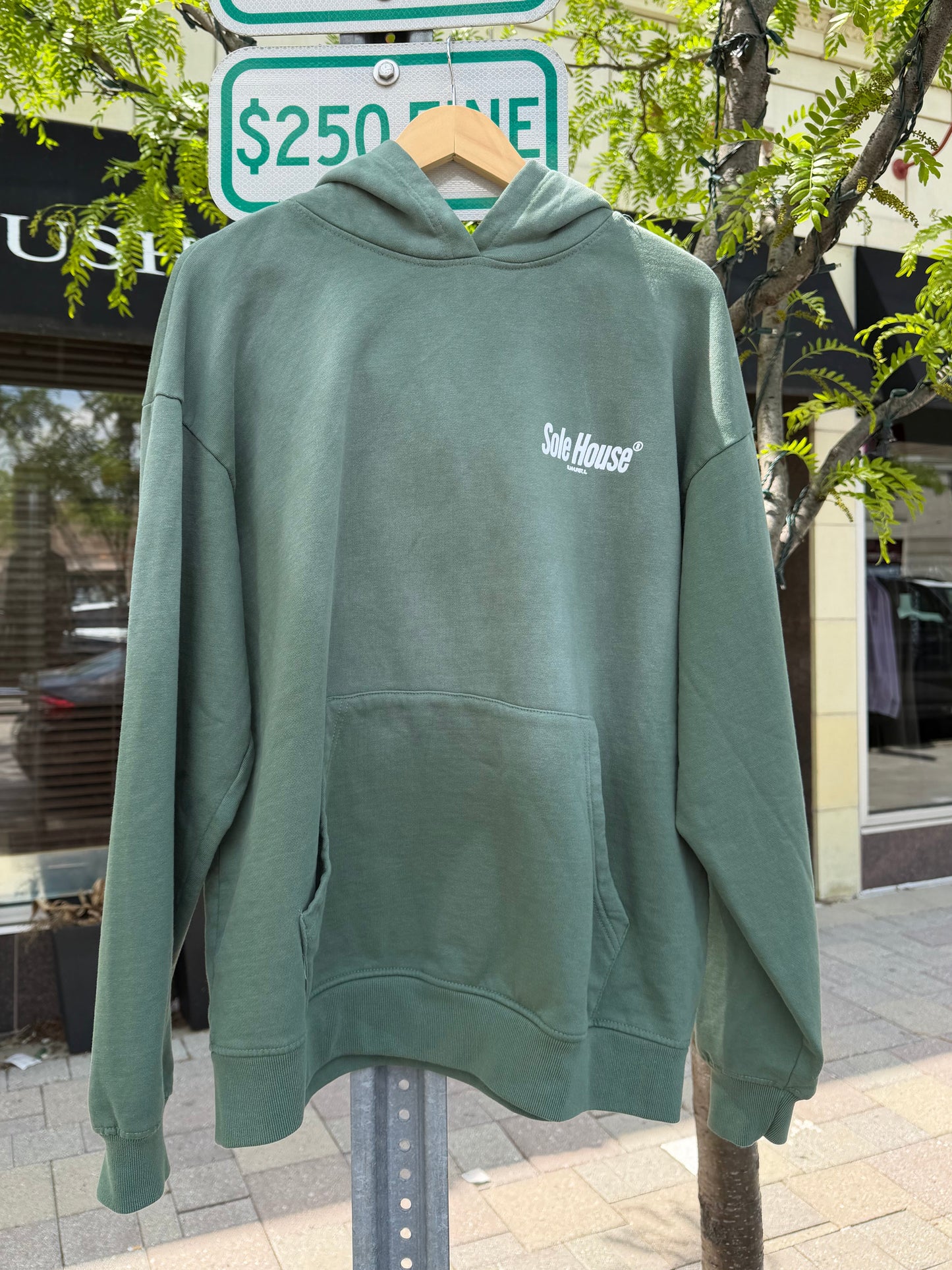Sole House Faded Matcha Hoodie Size Large Brand New
