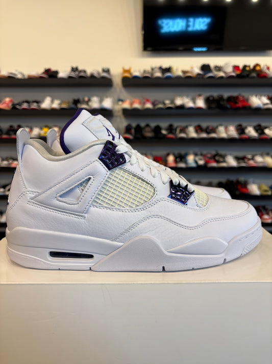 Jordan 4 Purple Metallic Size 9.5 Brand New