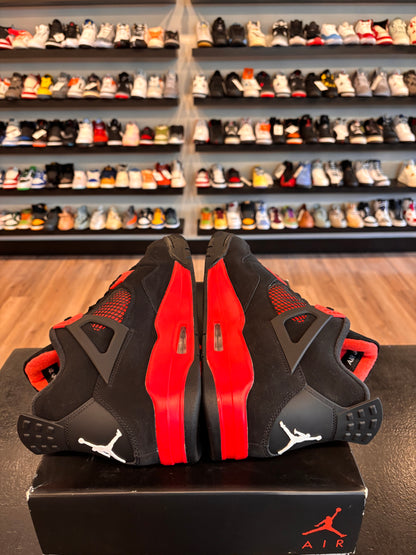 Jordan 4 Red Thunder Size 14 Pre-Owned