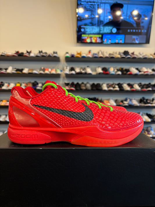 Nike Kobe 6 Protro Reverse Grinch Size 10 Brand New