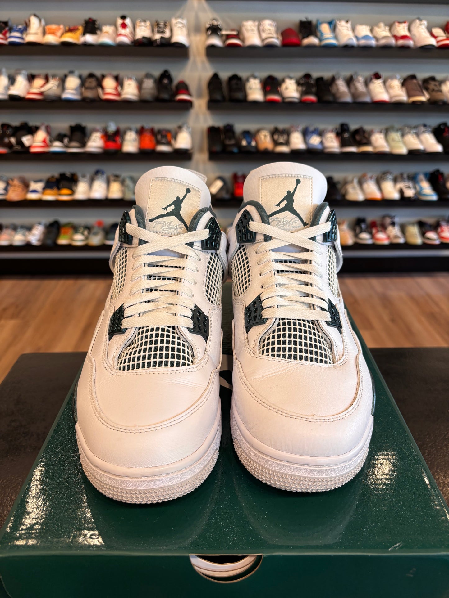 Jordan 4 Oxidized Green Size 11.5 Pre-Owned