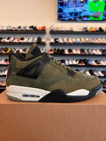 Jordan 4 Craft Olive Size 10.5 Pre-Owned (No Box)