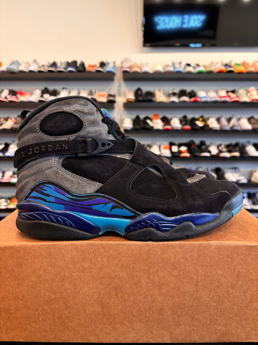 Jordan 8 Aqua 2025 Size 8.5 Pre-Owned (No Box)