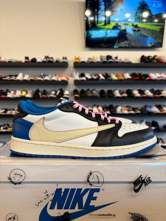 Jordan 1 Low Travis Scott Fragment Size 11 Pre-Owned