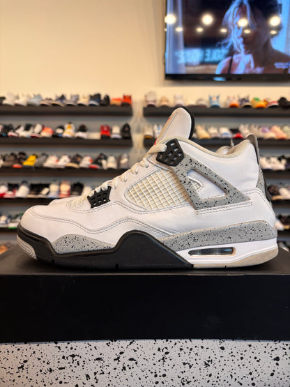 Jordan 4 White Cement 2016 Size 9.5 Pre-Owned