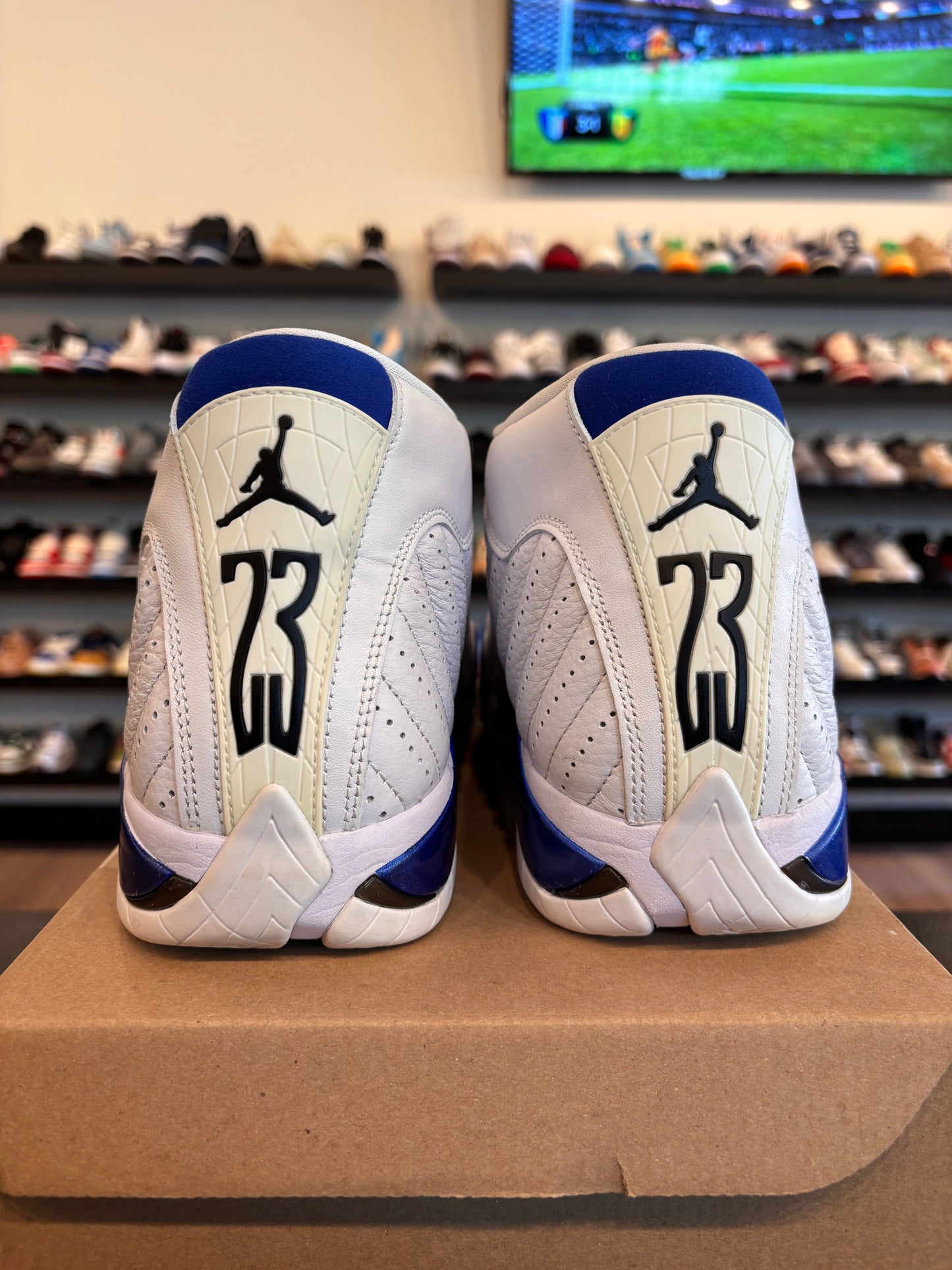 Jordan 14 Hyper Royal Size 12 Pre-Owned (No Box)