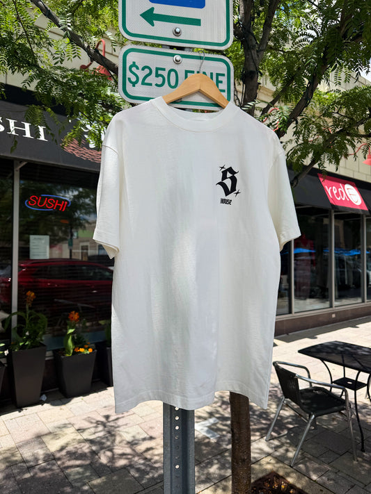 Sole House S Logo Star Tee White Size XXL