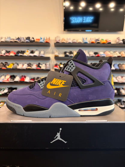 Jordan 4 Lakers Size 10.5 Brand New