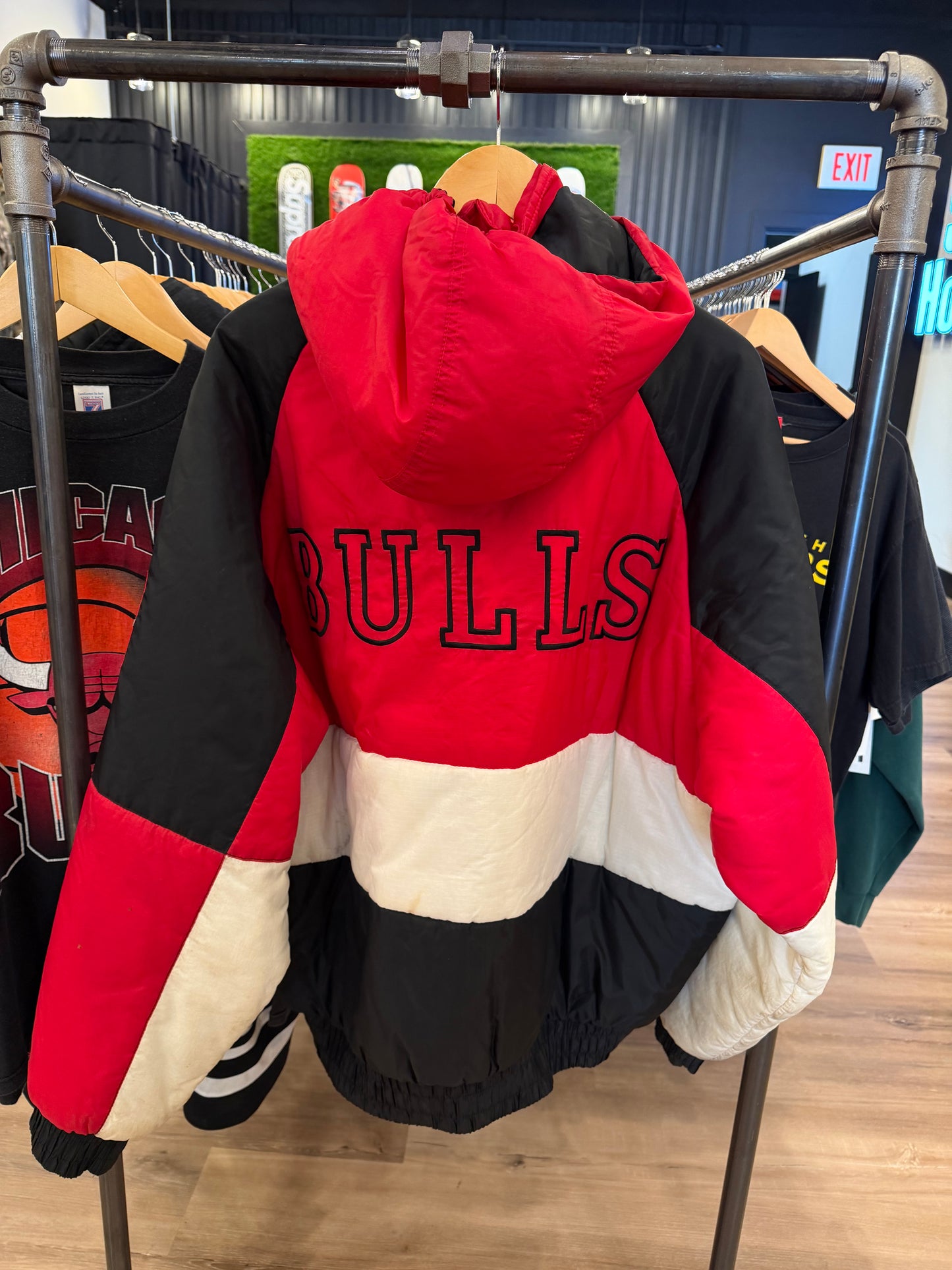 Chicago Bulls Puffer Jacket Size XL VINTAGE