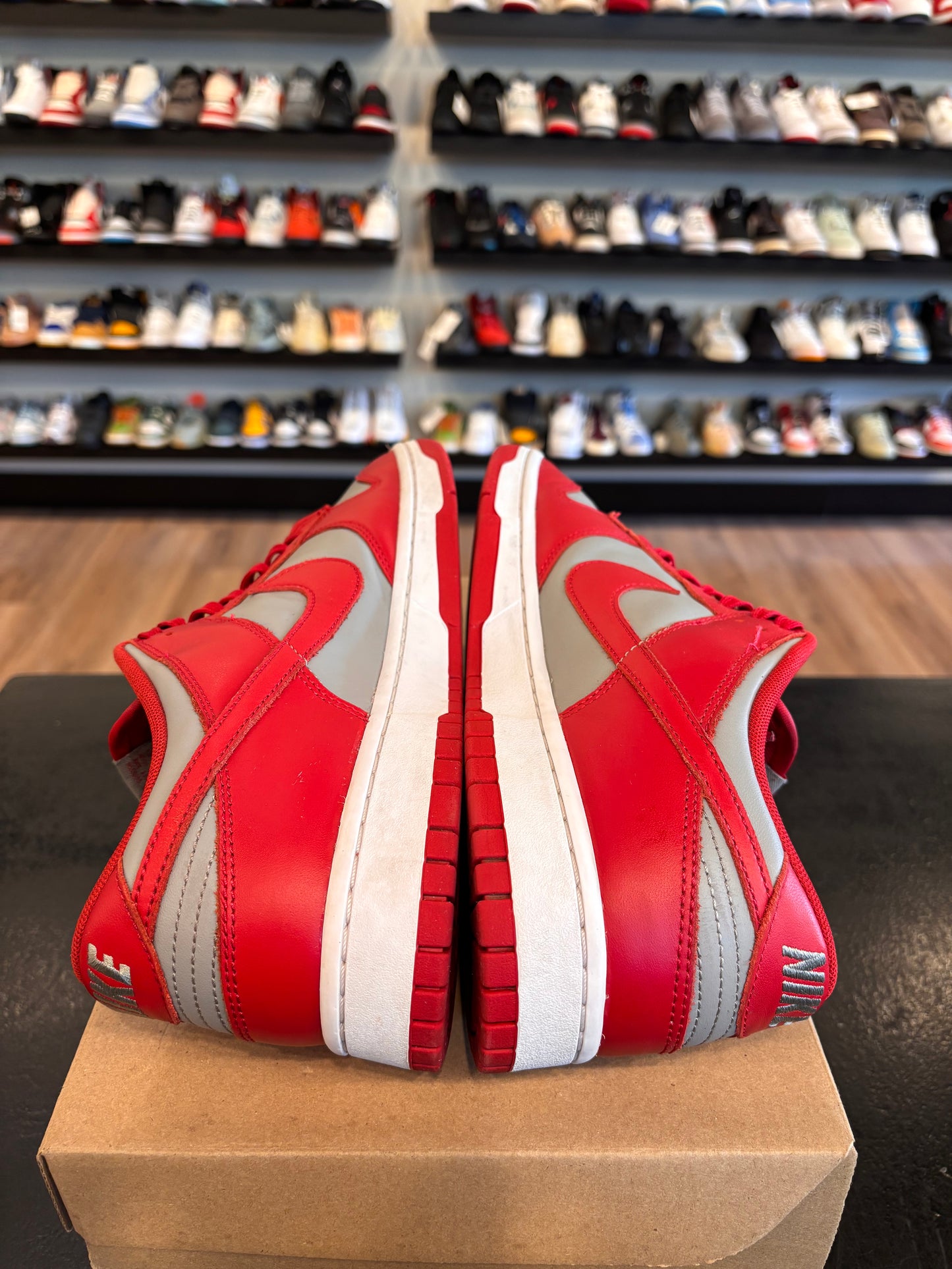Nike Dunk Low UNLV Size 12 Pre-Owned (No Box)