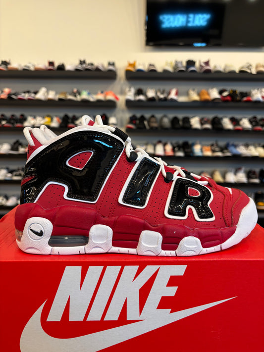 Nike Uptempo Bulls Hoops Pack Size 7Y (8.5W) Brand New
