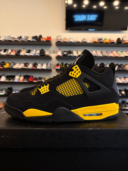 Jordan 4 Yellow Thunder Size 11.5 Pre-Owned