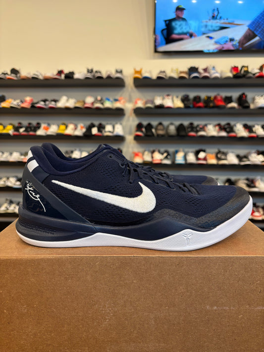 Nike Kobe 8 Protro College Navy Size 10.5 Pre-Owned (No Box)