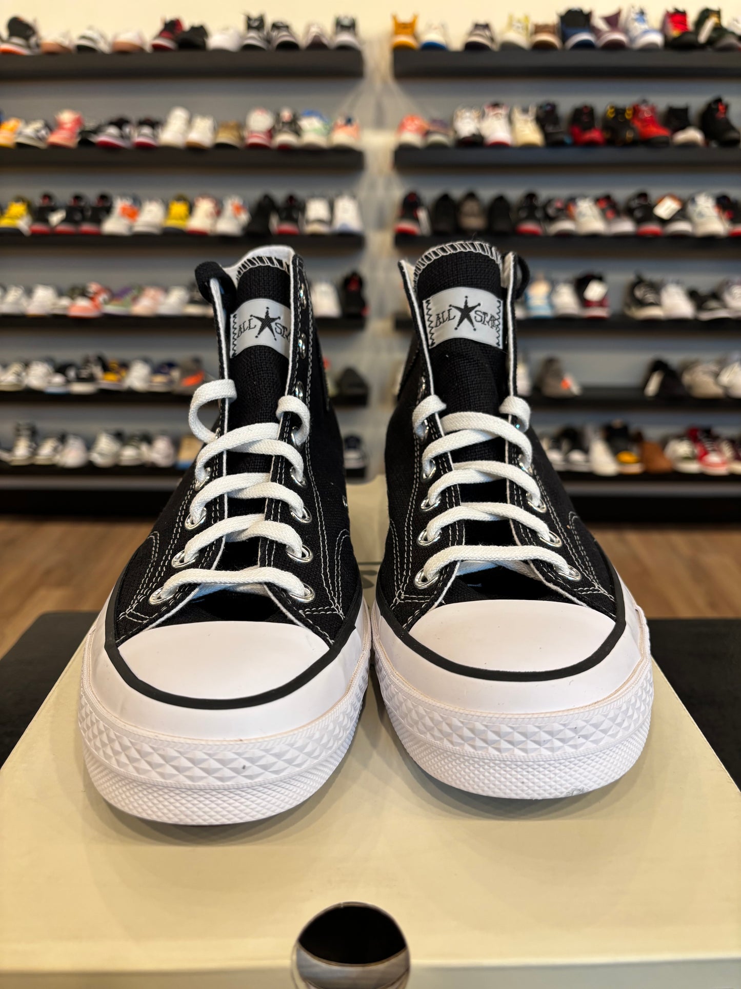 Converse Stussy Black Chuck Taylor All Star Size 9 Brand New