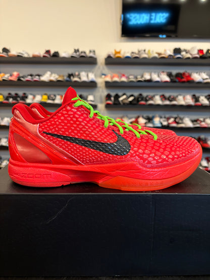 Nike Kobe 6 Protro Reverse Grinch Size 10.5 Pre-Owned