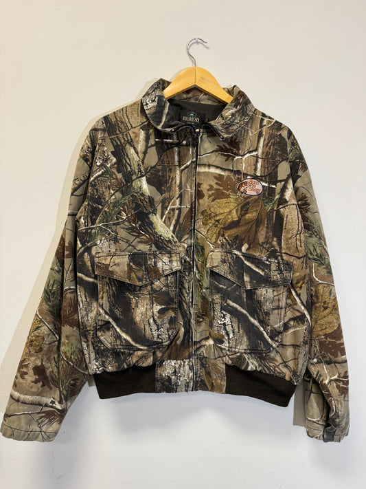 Bass Pro Camo Jacket Size Large Vintage
