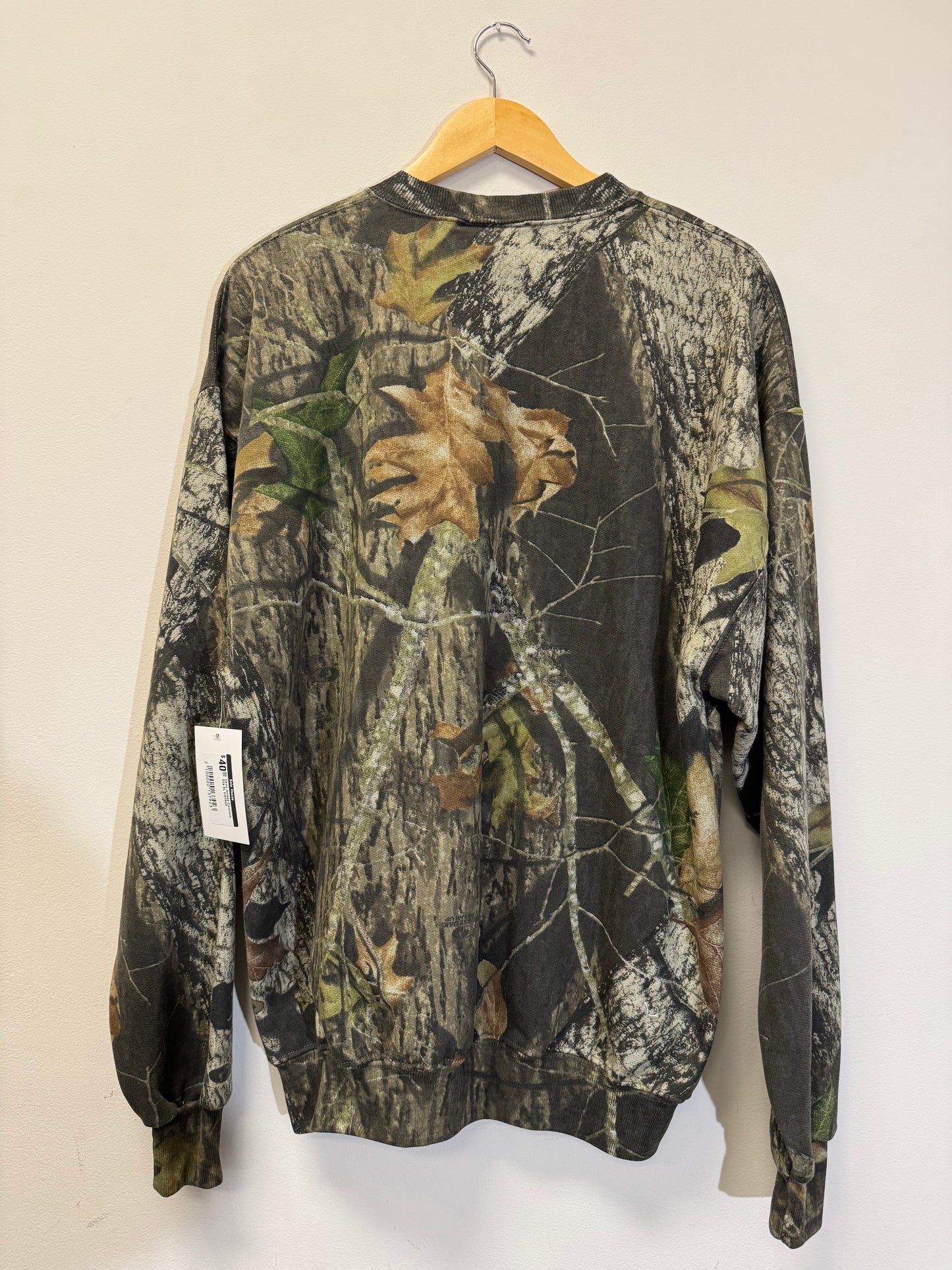 Camo Jerzees Crewneck Size XL Vintage