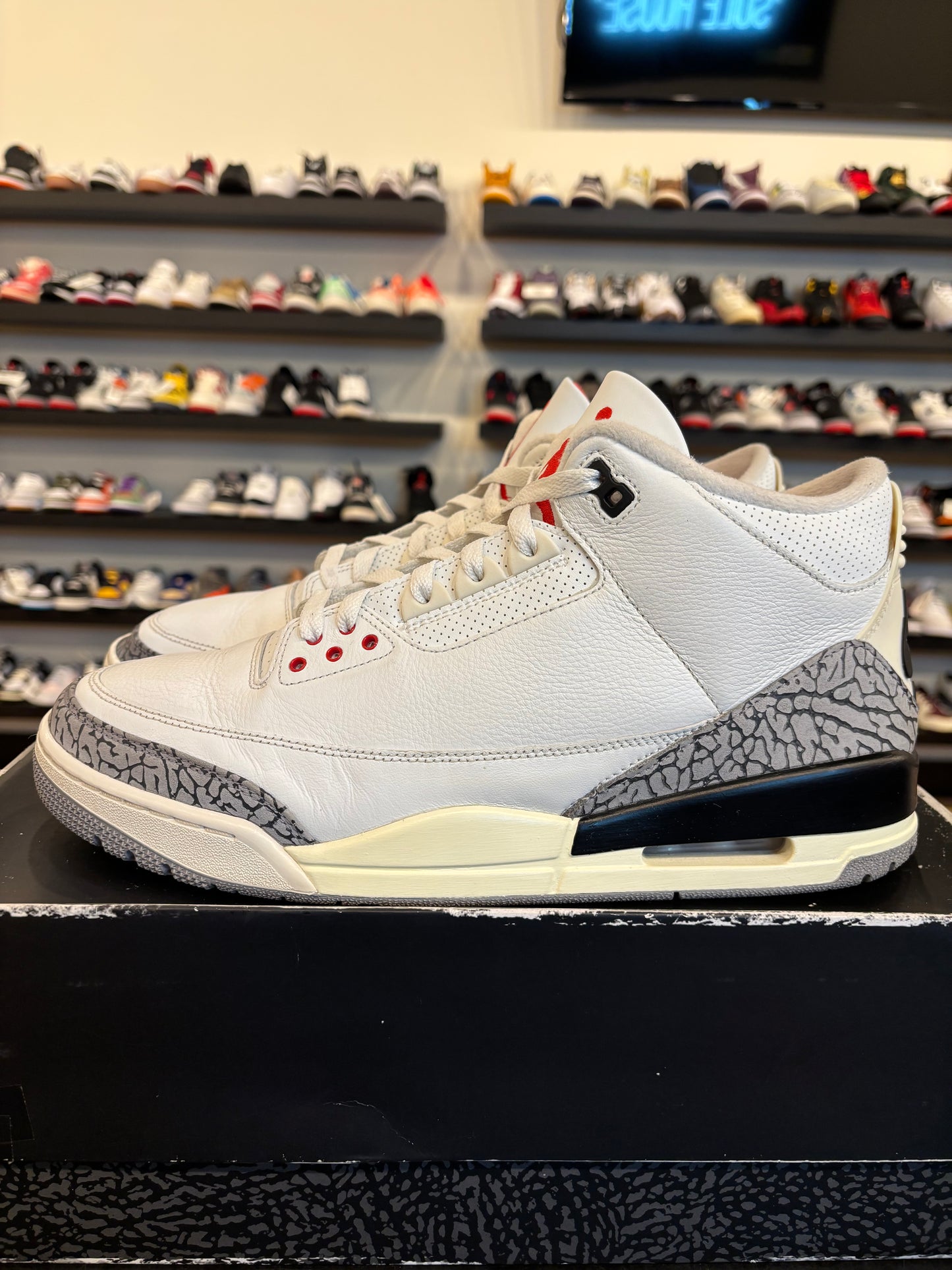 Jordan 3 Reimagined White Cement Size 13 Pre-Owned