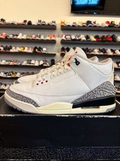 Jordan 3 Reimagined White Cement Size 13 Pre-Owned