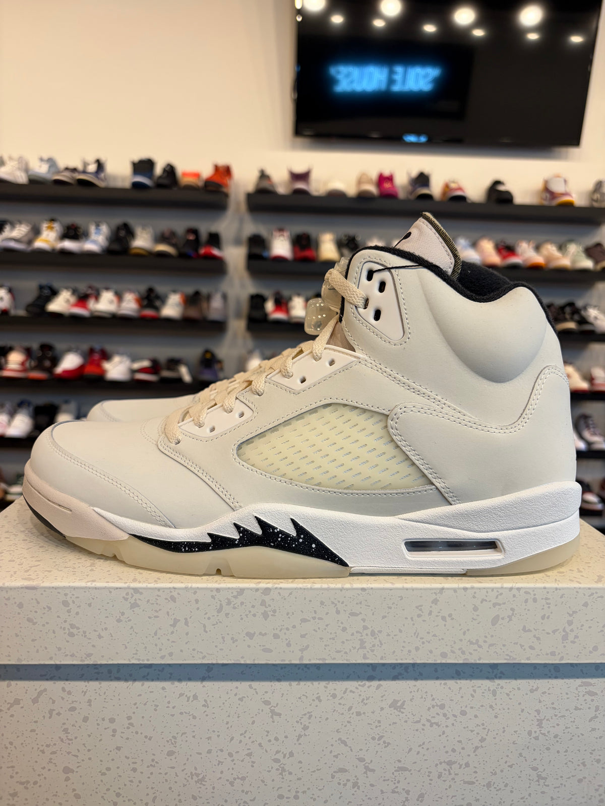 Jordan 5 Sail Size 14 Brand New
