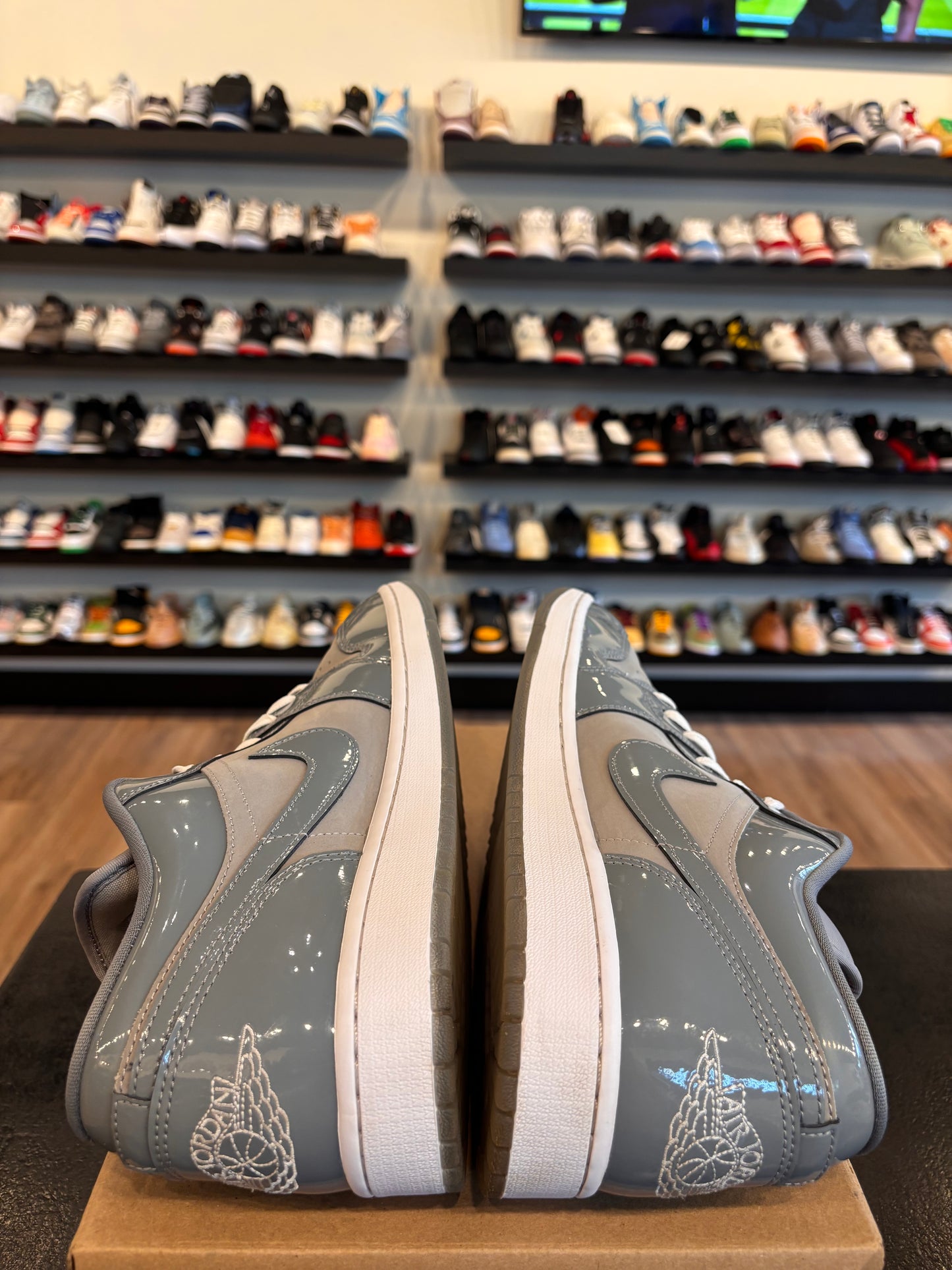 Jordan 1 Low Cool Grey Size 12 Pre-Owned (No Box)
