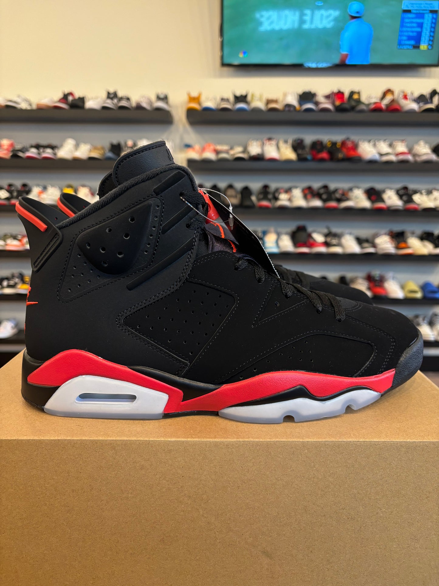Jordan 6 Infrared Salesman Size 8 Brand New