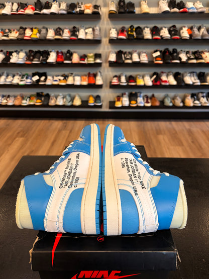 Jordan 1 Off-White UNC Size 7 (8.5W) Pre-Owned