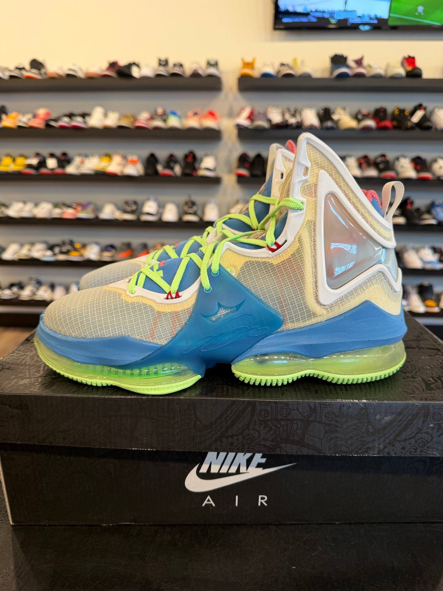 Nike LeBron 19 Dutch Blue Size 11 Brand New