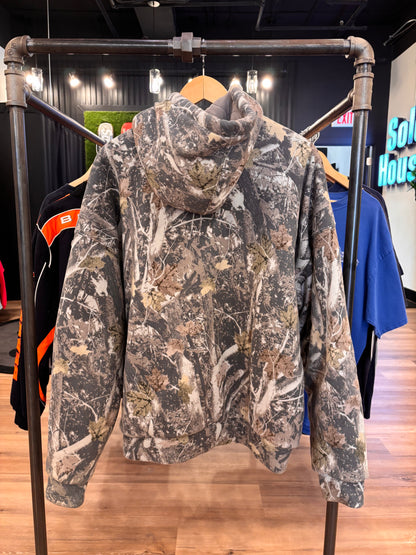 Camo Hooded Jacket Size Large Pre-Owned