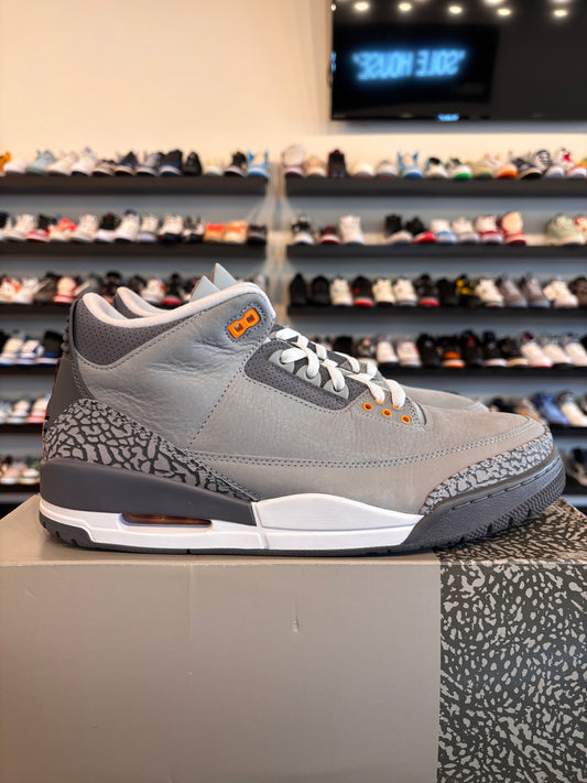 Jordan 3 Cool Grey 2021 Size 12 Brand New