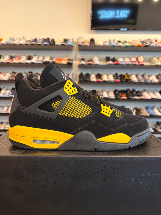 Jordan 4 Yellow Thunder Size 12 Brand New