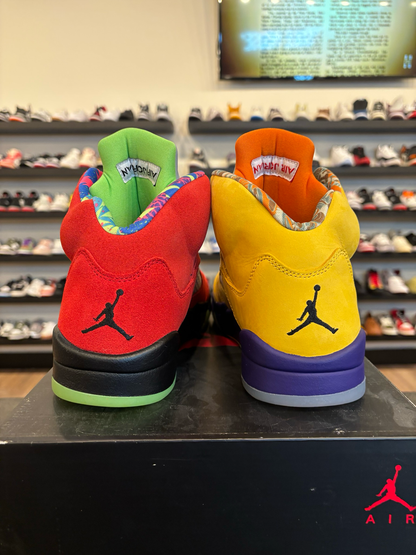 Jordan 5 What The Size 10 Brand New