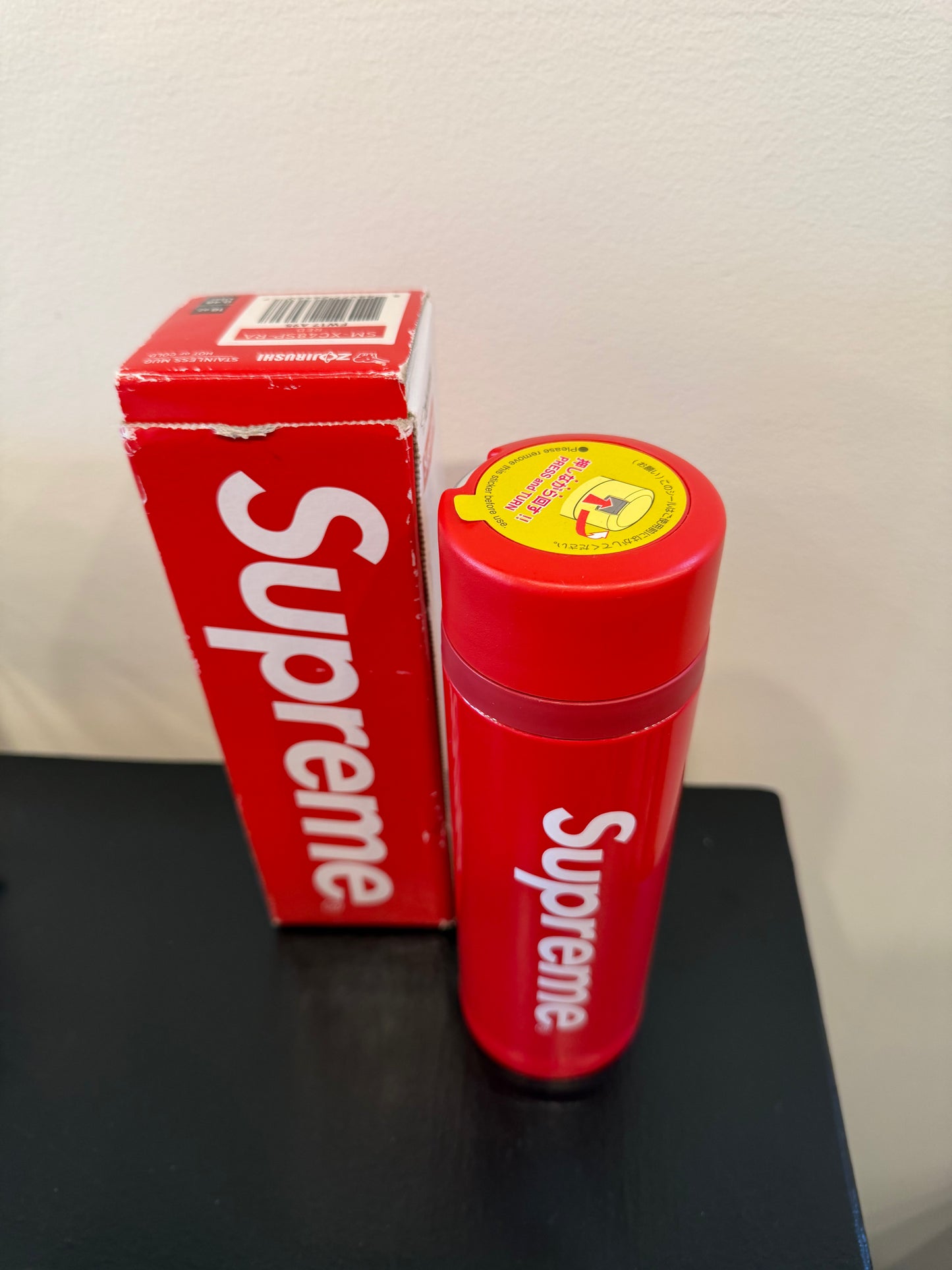 Supreme Zojirushi Stainless Steel Mug Red Brand New