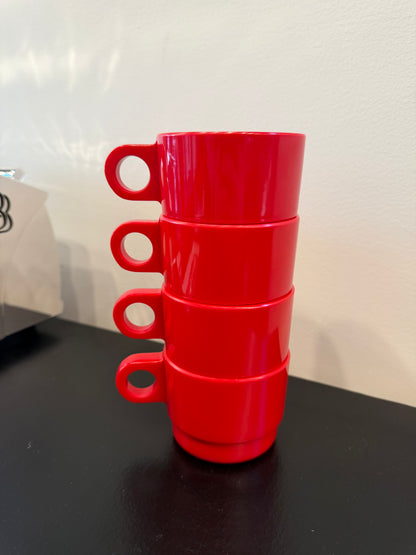 Supreme Stacking Cups Red DISPLAYED