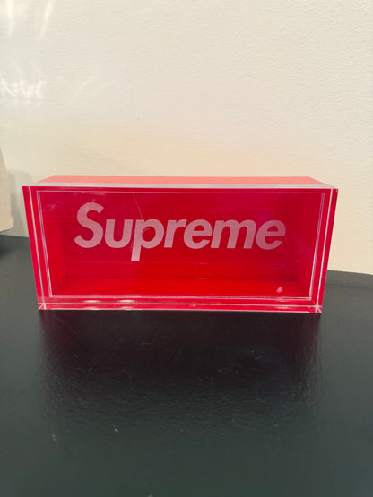 Supreme Acrylic Box Red Pre-Owned