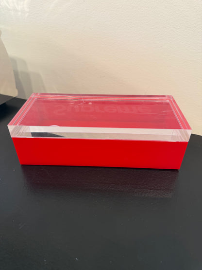 Supreme Acrylic Box Red Pre-Owned