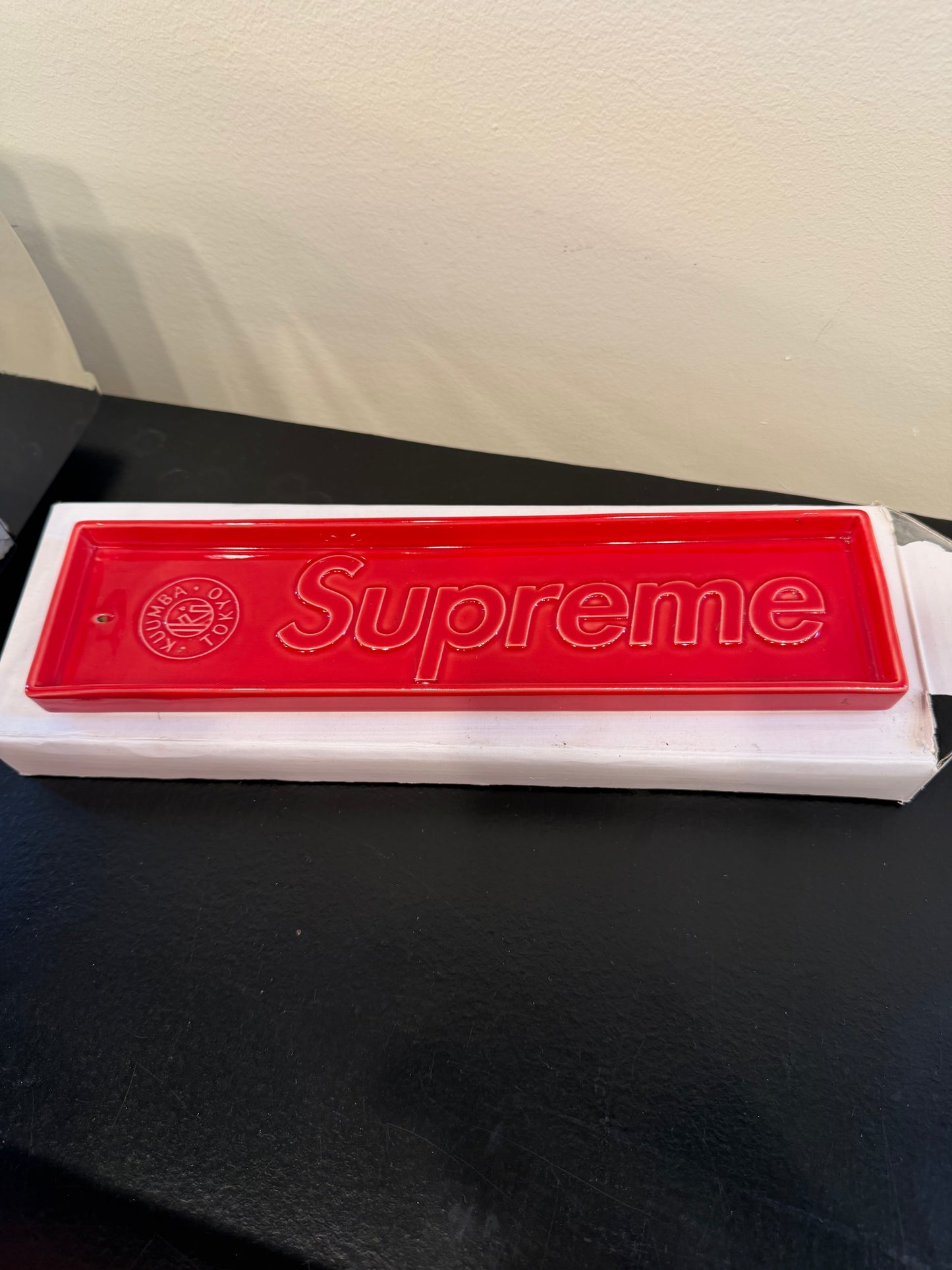 Supreme Kuuba Incense Tray Red Pre-Owned
