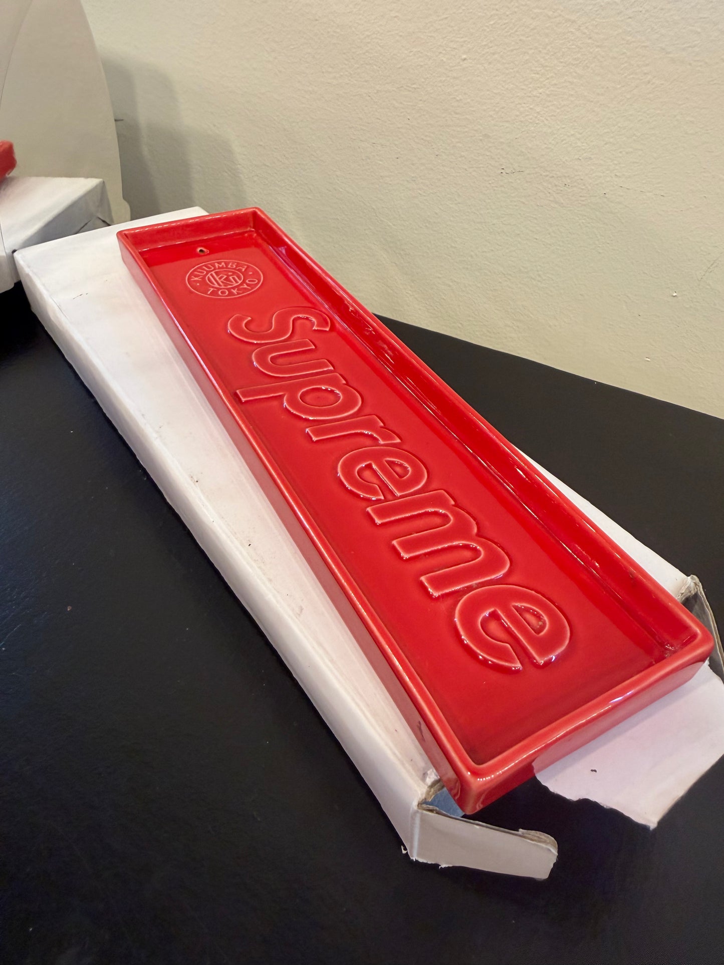 Supreme Kuuba Incense Tray Red Pre-Owned
