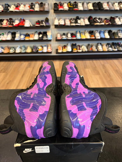 Nike Foamposite Purple Camo Size 11 Pre-Owned