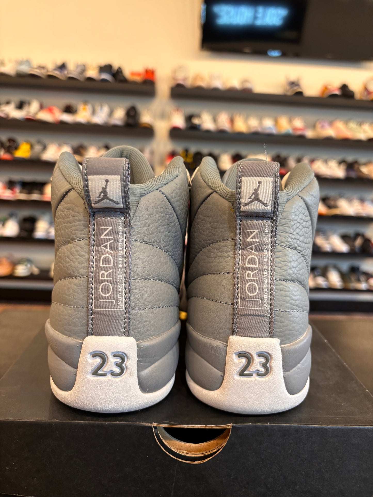 Jordan 12 Stealth Size 5.5Y (7W) Pre-Owned