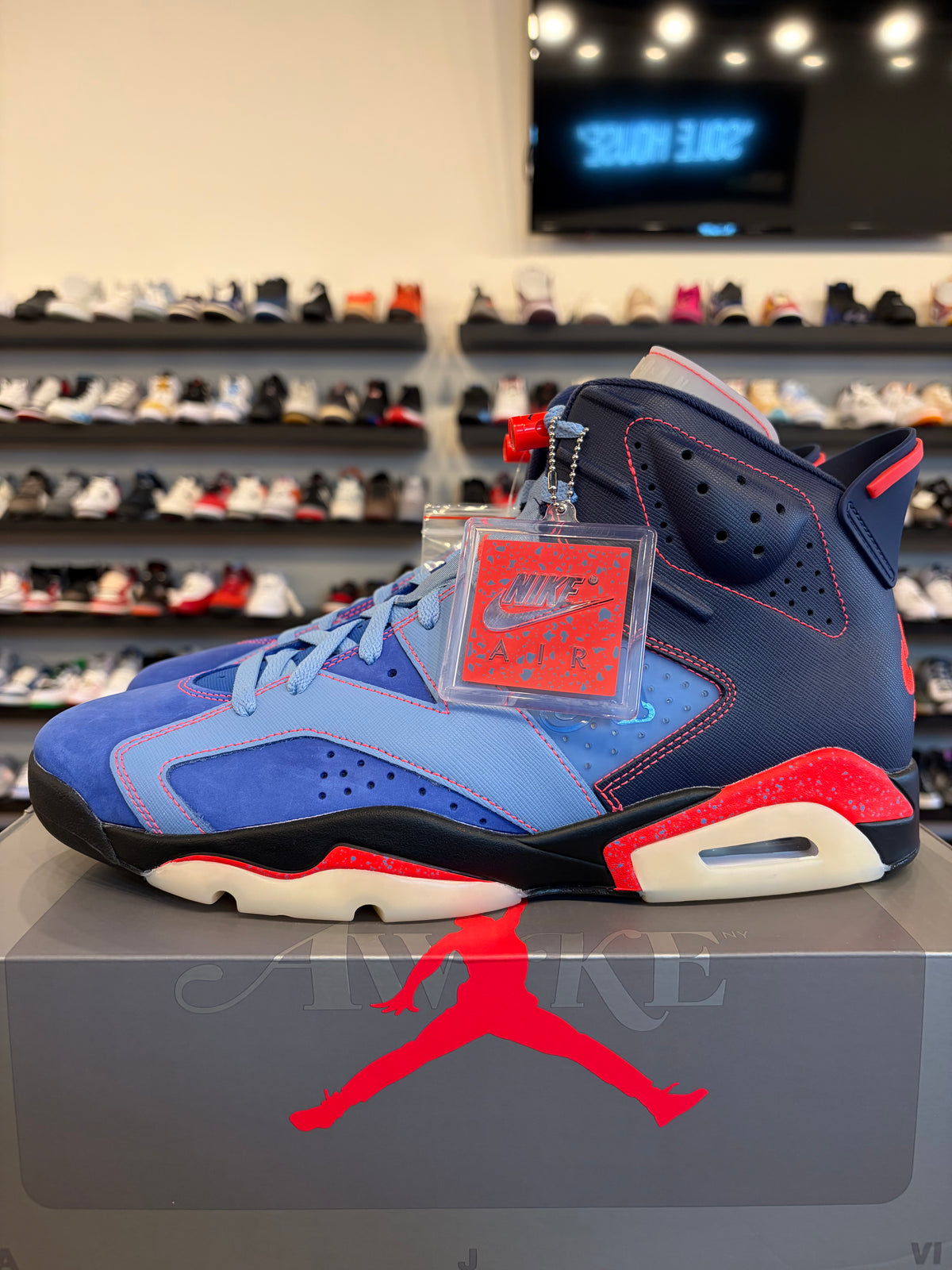 Jordan 6 Awake NY Midnight Navy Size 13 Brand New