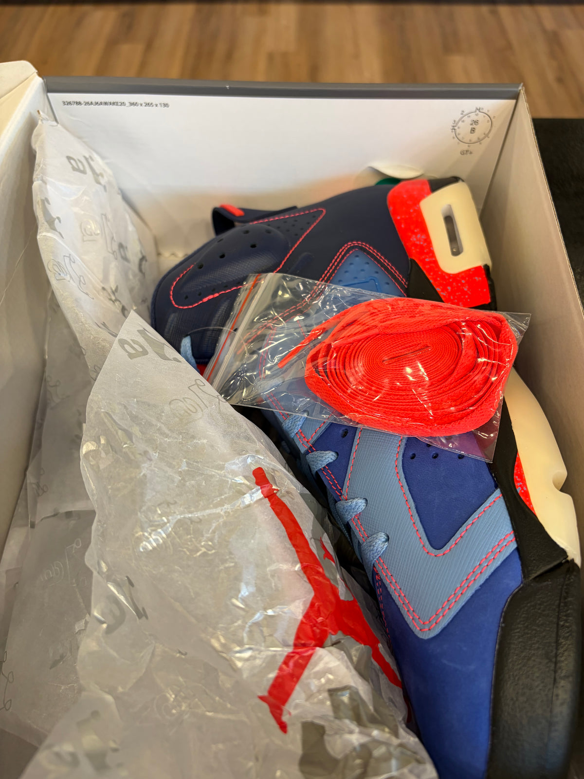 Jordan 6 Awake NY Midnight Navy Size 13 Brand New