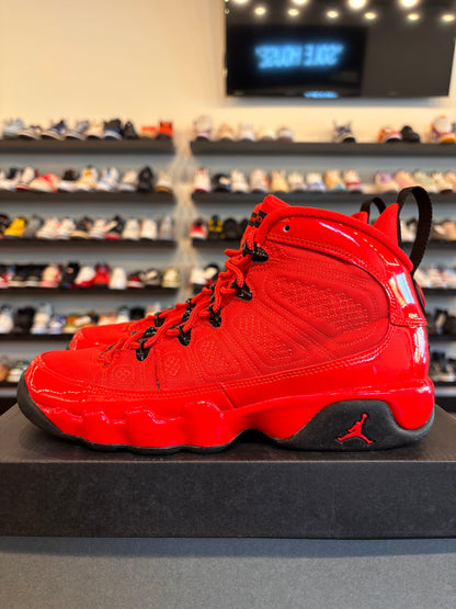 Jordan 9 Chile Red Size 5.5Y (7W) Pre-Owned