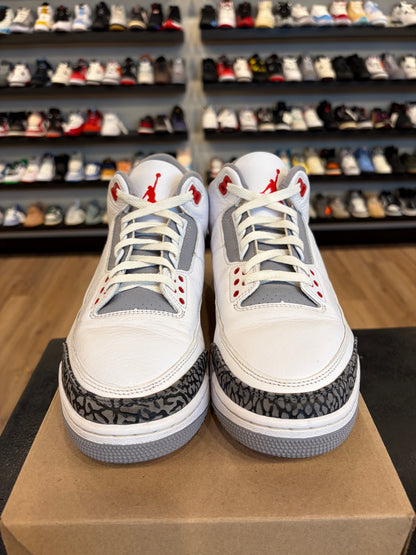 Jordan 3 Fire Red 2022 Size 11 Pre-Owned (No Box)