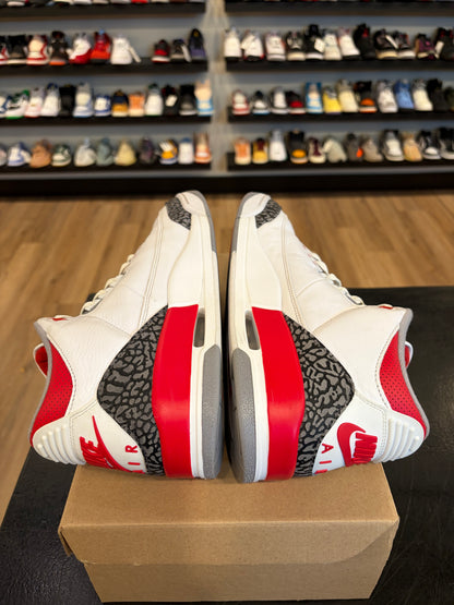 Jordan 3 Fire Red 2022 Size 11 Pre-Owned (No Box)