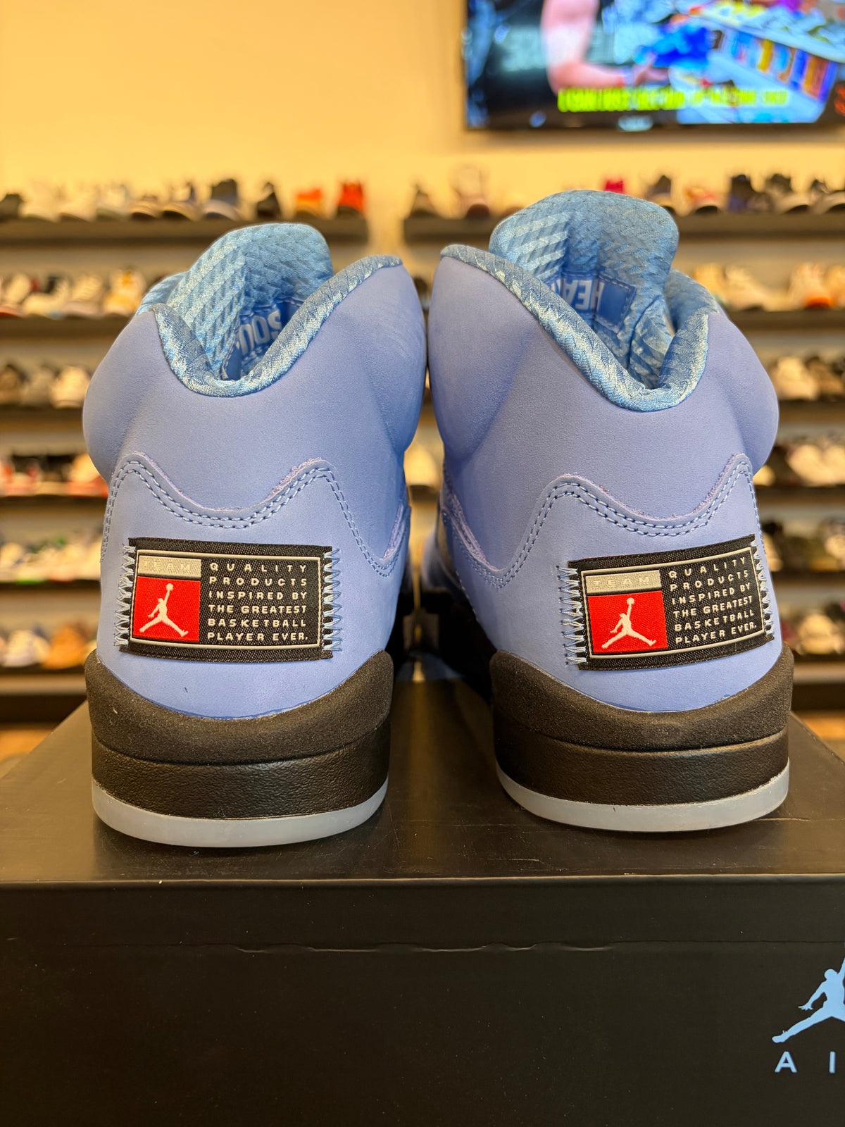 Jordan 5 University Blue Size 10.5 Brand New